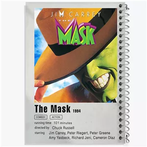 دفتر طراحی 100 برگ خندالو طرح ماسک (The Mask)