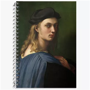 دفتر زبان سه خط 50 برگ خندالو طرح نقاشی بیندو آلتوویتی اثر رافائل