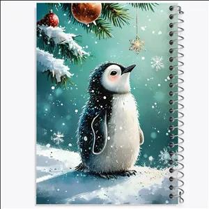 دفتر نقاشی 100 برگ خندالو طرح پنگوئن
