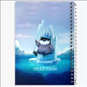دفتر نقاشی 50 برگ خندالو طرح پنگوئن امپراتور