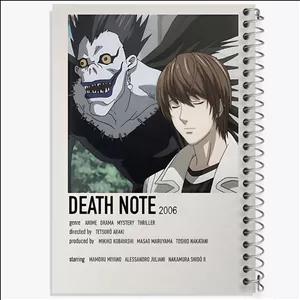 دفتر نت موسیقی 100 برگ خندالو طرح انیمه دفترچه مرگ (Death Note)
