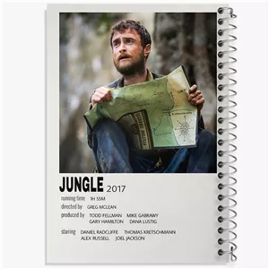 دفتر طراحی 50 برگ خندالو طرح جنگل (Jungle)