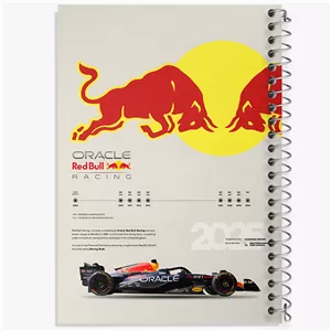 دفتر لیست خرید 50 برگ خندالو طرح تیم مسابقه ردبول (Red Bull Racing)