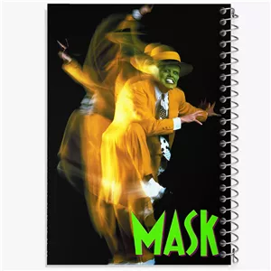 دفتر مشق 50 برگ خندالو طرح ماسک (The Mask)