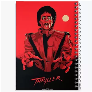 دفتر نقاشی 50 برگ خندالو طرح مایکل جکسون (Michael Jackson)
