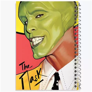 دفتر طراحی 100 برگ خندالو طرح ماسک (The Mask)