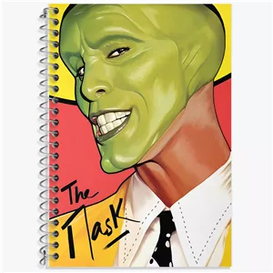 دفتر لغت 100 برگ خندالو طرح ماسک (The Mask)