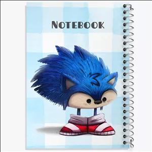 دفتر طراحی 100 برگ خندالو طرح سونیک (Sonic)