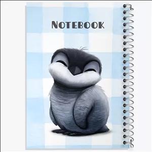 دفتر نقاشی 50 برگ خندالو طرح پنگوئن بانمک