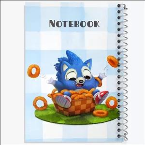 دفتر طراحی 100 برگ خندالو طرح سونیک (Sonic)