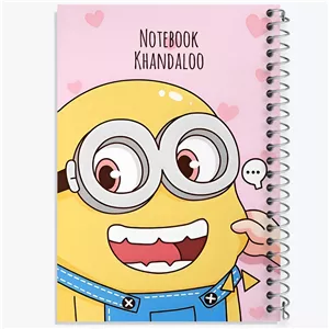 دفتر لیست خرید 50 برگ خندالو طرح مینیون ها (Minions)