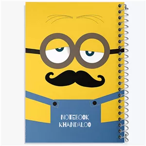 دفتر لیست خرید 50 برگ خندالو طرح مینیون ها (Minions)