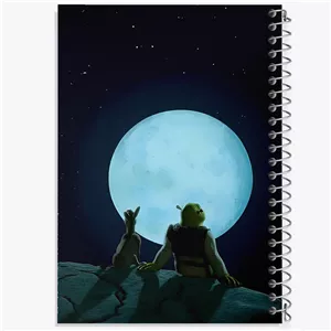 دفتر لیست خرید 50 برگ خندالو طرح شرک (Shrek)