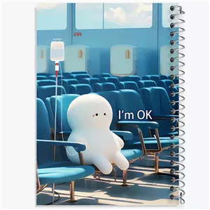 دفتر لیست خرید 50 برگ خندالو طرح I'm ok