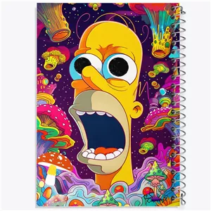 دفتر لیست خرید 50 برگ خندالو طرح سیمپسون ها (Simpsons)