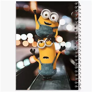 دفتر لیست خرید 50 برگ خندالو طرح مینیون ها (Minions)