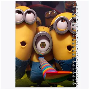 دفتر لیست خرید 50 برگ خندالو طرح مینیون ها (Minions)