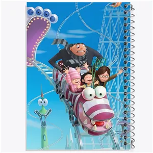 دفتر لیست خرید 50 برگ خندالو طرح مینیون ها (Minions)