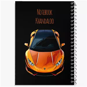 دفتر لیست خرید 50 برگ خندالو طرح لامبورگینی (Lamborghini)