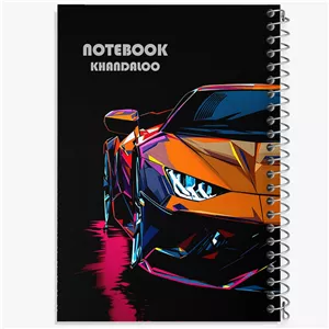 دفتر لیست خرید 50 برگ خندالو طرح لامبورگینی (Lamborghini)