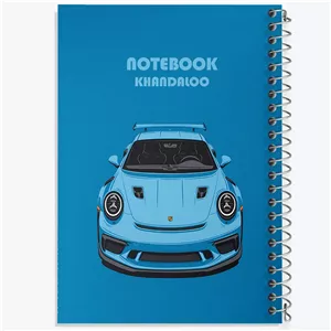 دفتر لیست خرید 50 برگ خندالو طرح پورشه (Porsche 911 GT3)