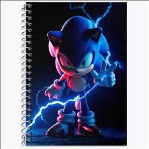 دفتر لغت 100 برگ خندالو طرح سونیک (Sonic)