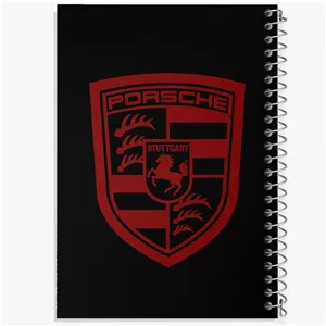 دفتر لیست خرید 50 برگ خندالو طرح پورشه (Porsche)