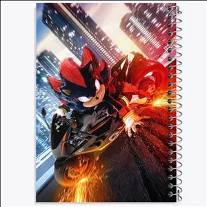 دفتر طراحی 50 برگ خندالو طرح سونیک (Sonic)