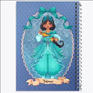 دفتر طراحی 100 برگ خندالو طرح پرنسس های دیزنی (Yasaman)