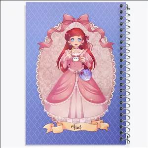 دفتر طراحی 100 برگ خندالو طرح پرنسس های دیزنی (Ariel)