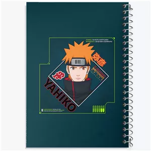 دفتر لیست خرید 50 برگ خندالو طرح انیمه ناروتو (Naruto)