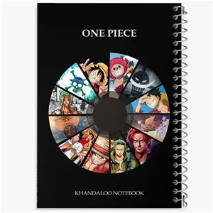 دفتر لیست خرید 50 برگ خندالو طرح وان پیس (One Piece)