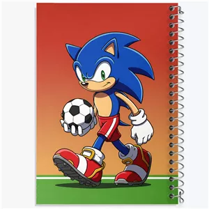 دفتر لیست خرید 50 برگ خندالو طرح سونیک (Sonic)