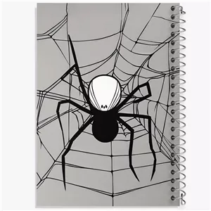 دفتر لیست خرید 50 برگ خندالو طرح عنکبوت (Spider)