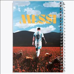 دفتر نقاشی 100 برگ خندالو طرح لیونل مسی