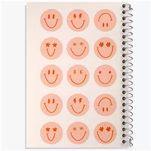 دفتر لیست خرید 50 برگ خندالو طرح ایموجی (Emoji)