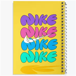 دفتر نقاشی 50 برگ خندالو طرح نایک (Nike)