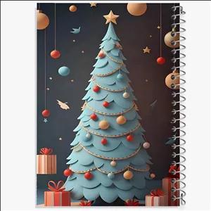 دفتر نقاشی 50 برگ خندالو طرح درخت کریسمس