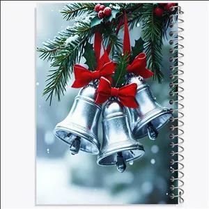دفتر نقاشی 100 برگ خندالو طرح زنگوله کریسمس