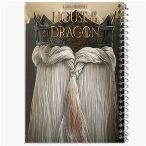 دفتر لیست خرید 50 برگ خندالو طرح خاندان اژدها (House of the Dragon)
