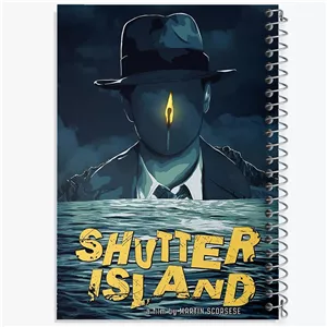 دفتر لیست خرید 50 برگ خندالو طرح جزیره شاتر (Shutter Island)