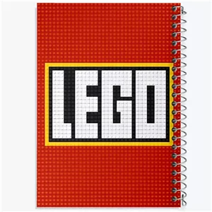 دفتر لیست خرید 50 برگ خندالو طرح لگو (Lego)