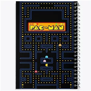 دفتر لیست خرید 50 برگ خندالو طرح پک من (PAC-MAN)