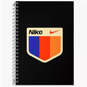 دفتر زبان دو خط 50 برگ خندالو طرح نایک (Nike)