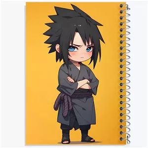 دفتر لیست خرید 50 برگ خندالو طرح انیمه ناروتو (Naruto)