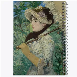 دفتر نقاشی 50 برگ خندالو طرح نقاشی بهار اثر ادوار مانه