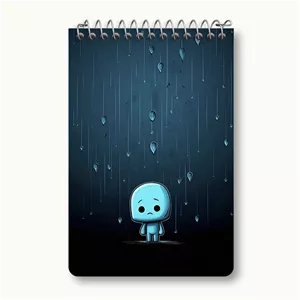 دفتر یادداشت خندالو طرح آدمک کوچولو