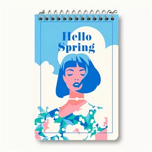 دفتر یادداشت خندالو طرح سلام به بهار