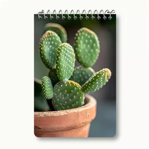 دفتر یادداشت خندالو طرح کاکتوس