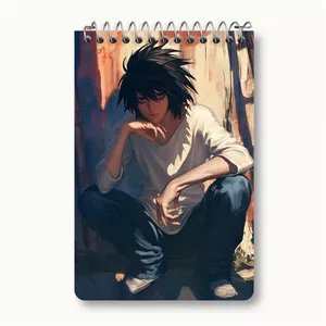 دفتر یادداشت خندالو طرح انیمه دفترچه مرگ (Death Note)